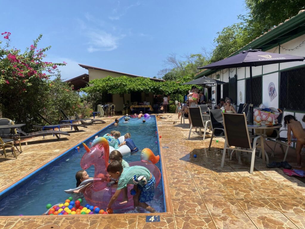 Pool day at K-Rae’s Irish Pub and Inn