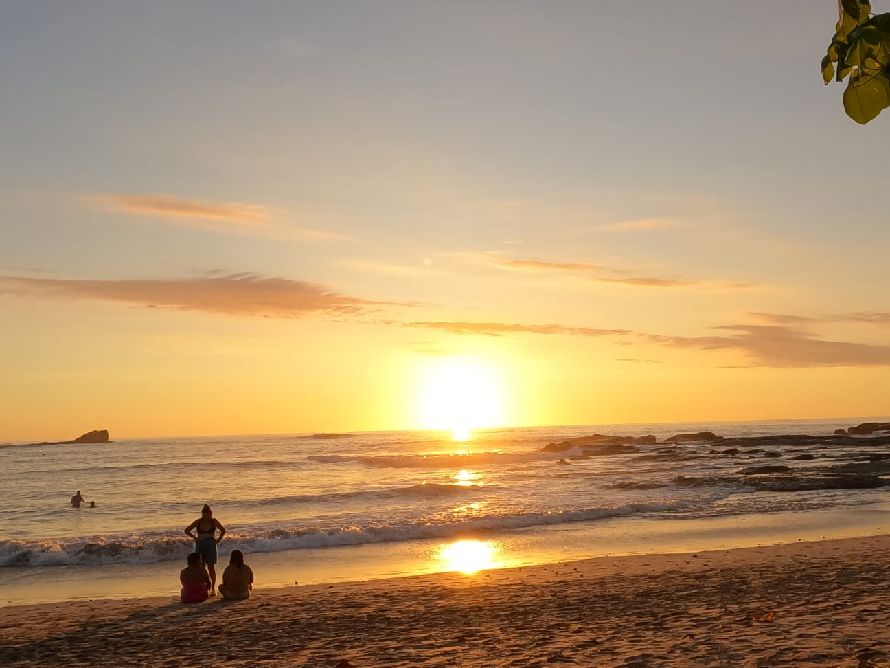 Playa Pelada beach near Nosara Costa Rica